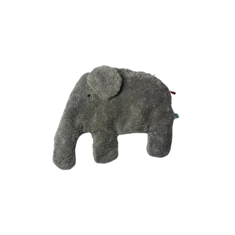 Bio Wärmekissen Elefant aus Bio-Baumwolle – Dinkel oder Kirschkern