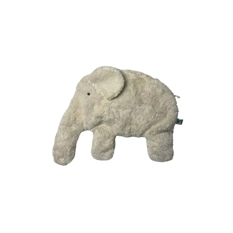 Bio Wärmekissen Elefant aus Bio-Baumwolle – Dinkel oder Kirschkern