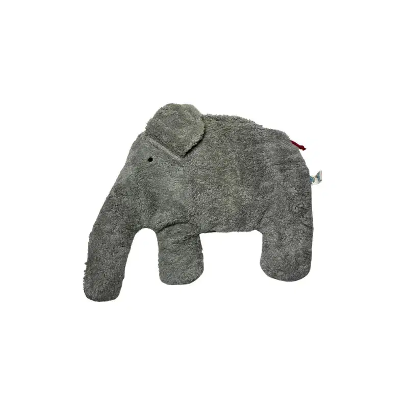 Bio Wärmekissen Elefant aus Bio-Baumwolle – Dinkel oder Kirschkern