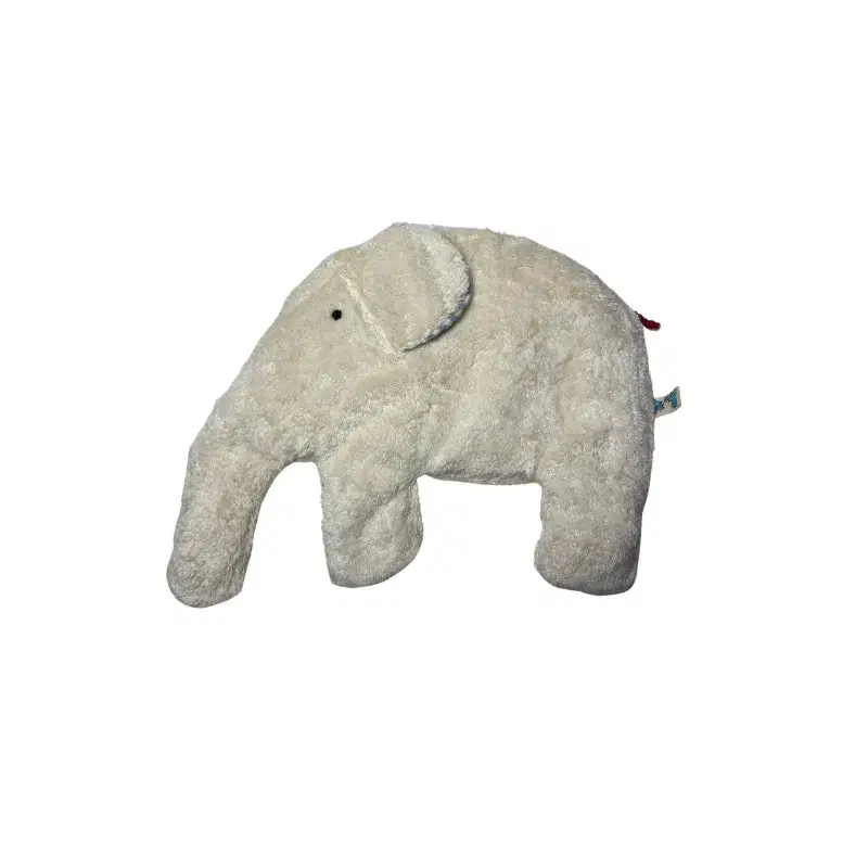 Bio Wärmekissen Elefant aus Bio-Baumwolle – Dinkel oder Kirschkern