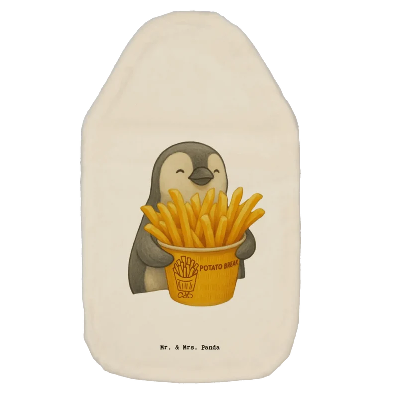 Wärmflasche Pinguin Pommes Eimer