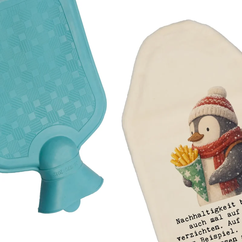 Wärmflasche Pinguin Winter Pommes