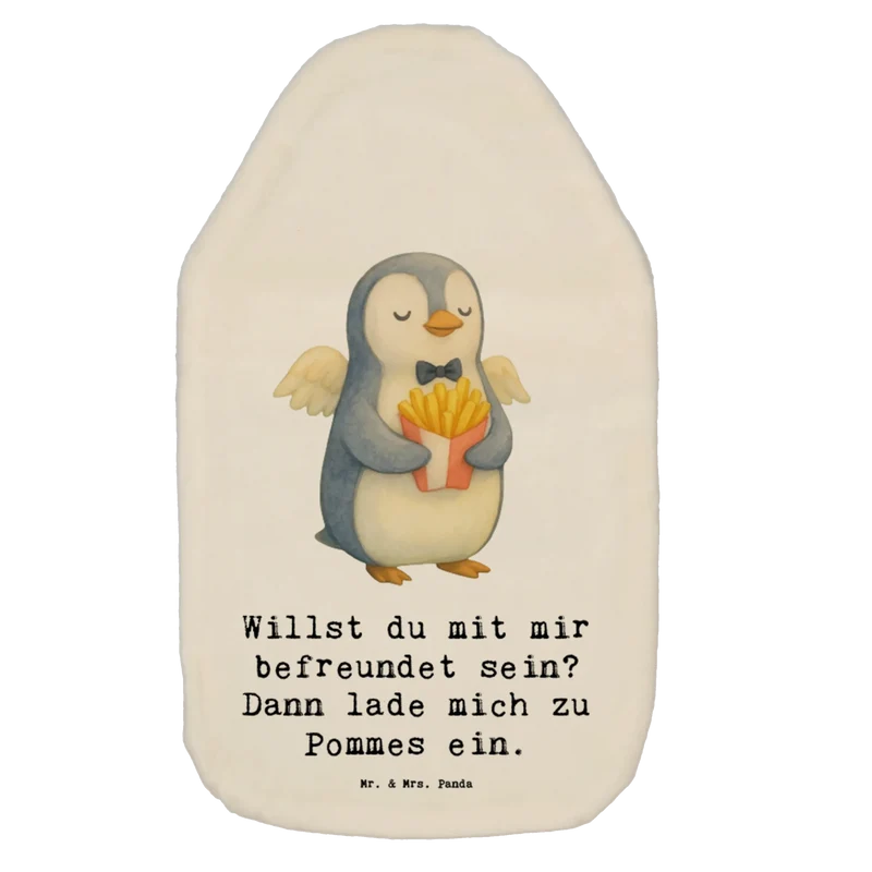 Wärmflasche Pinguin Engel Pommes
