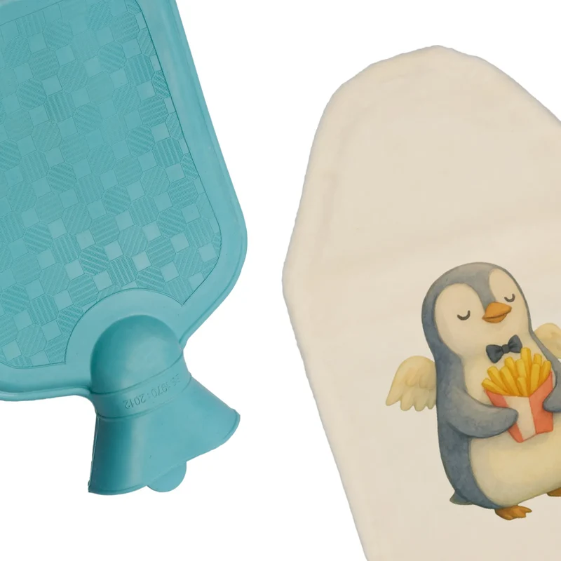 Wärmflasche Pinguin Engel Pommes