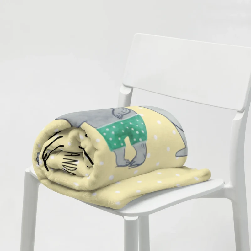 Kuscheldecke Koala Familie zwei