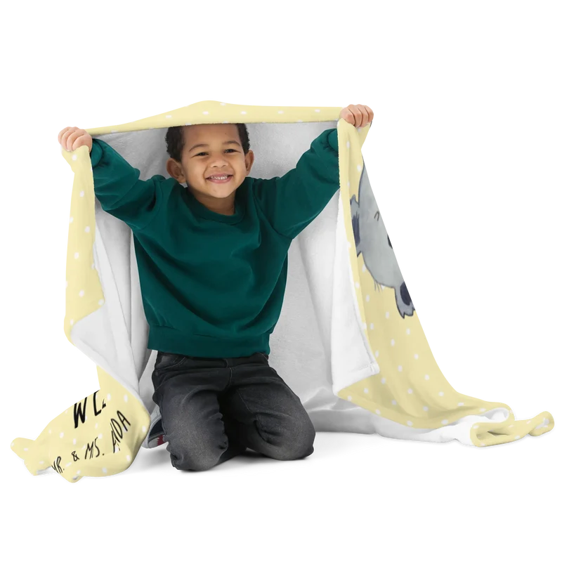 Kuscheldecke Koala Familie zwei
