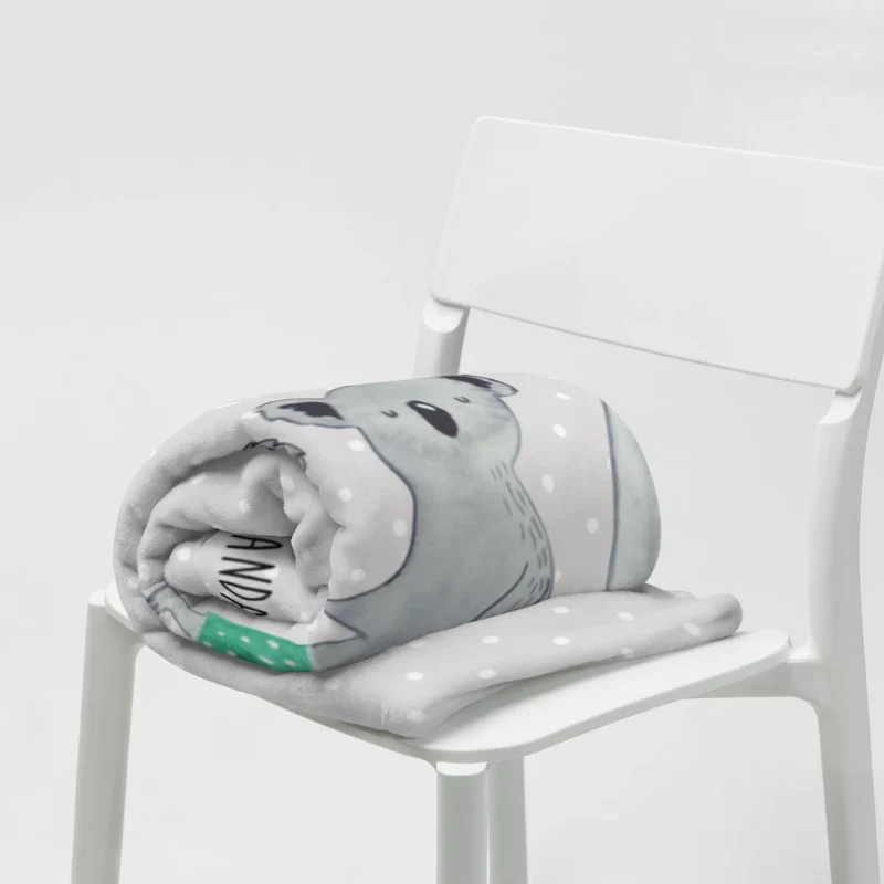 Kuscheldecke Koala Familie zwei