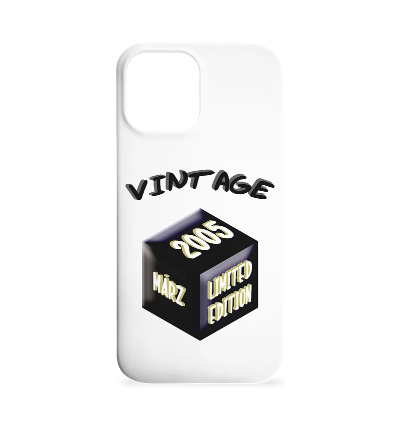 Vintage 2005 MÄRZ Limited Edition, Geschenk zum 18 - Iphone 12 Max Handyhülle