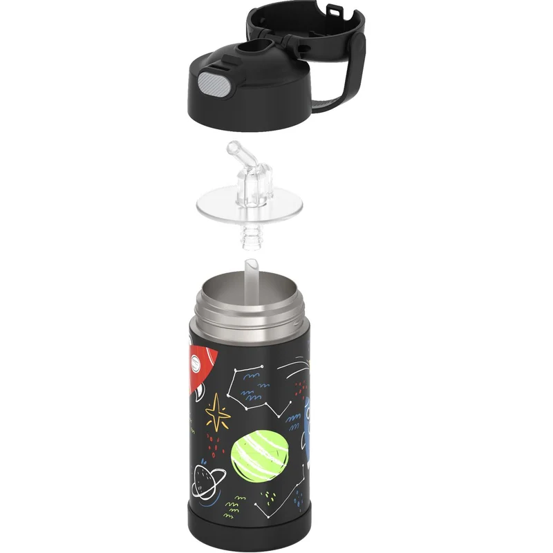 FUNTAINER STRAW BOTTLE 0,35 l