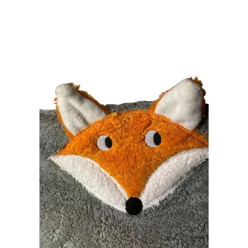 Bio Kuschelkissen Fuchs aus Baumwolle – Spelzfüllung, GOTS