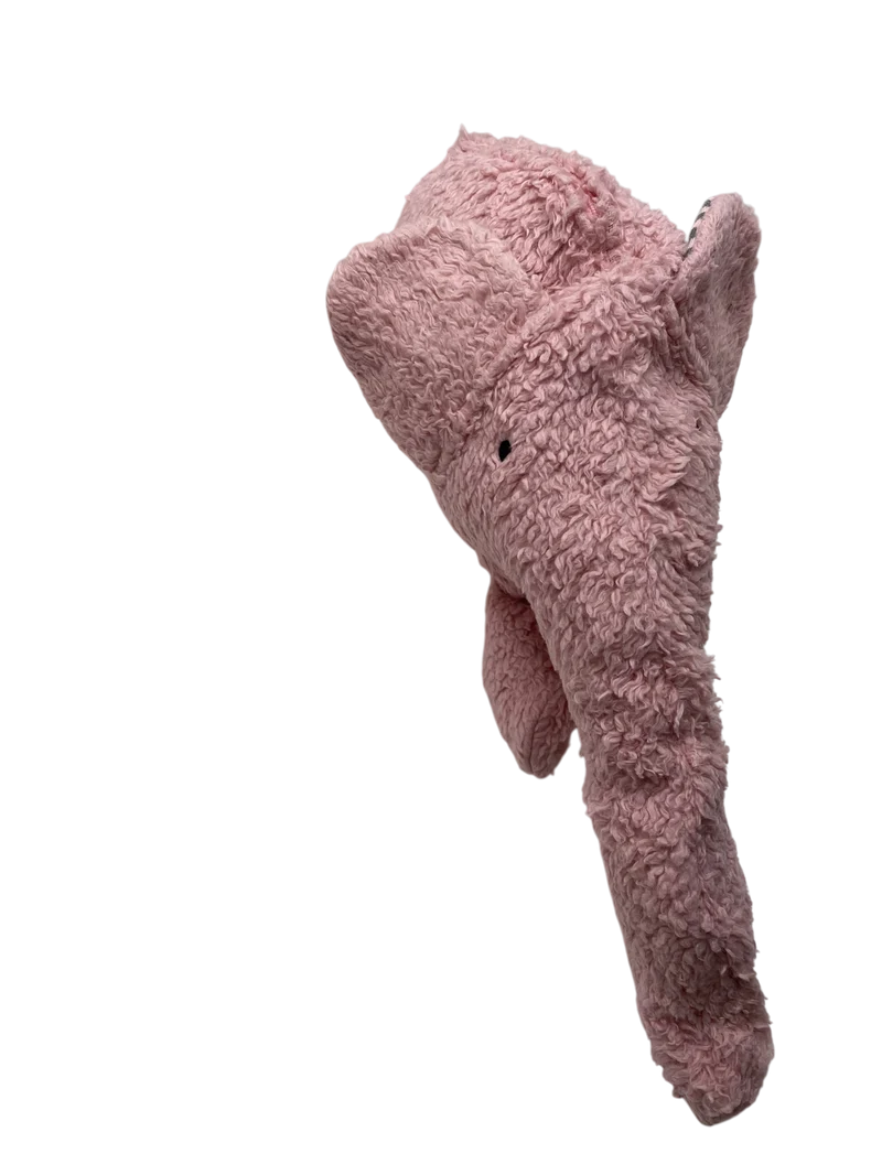 Bio Kuschelkissen Elefant aus Baumwolle – Spelzfüllung, GOTS
