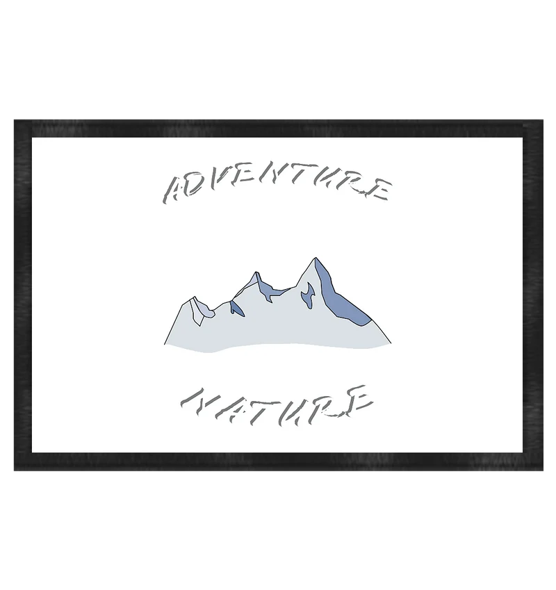 Abenteuer Natur | Fußmatte 60x40cm