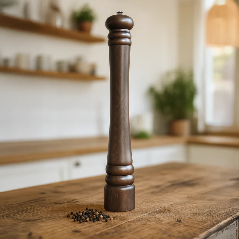 Zassenhaus Pfeffermühle BERLIN, Buche dunkel gebeizt