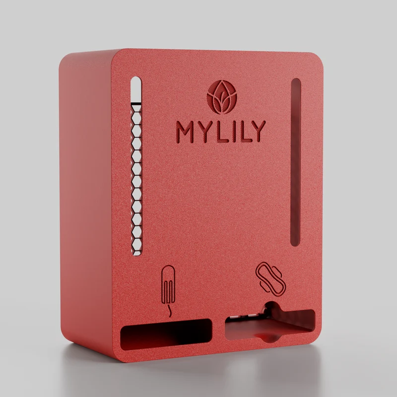 MYLILY Tampon- und Bindenspender 3D-gedruckt
