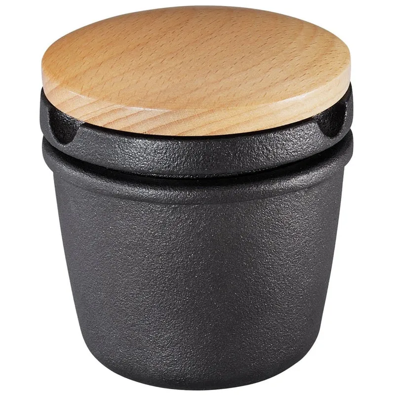 Zassenhaus Gewürzreibe mit Vorratsfach, Gusseisen Ø 8 cm - #076080