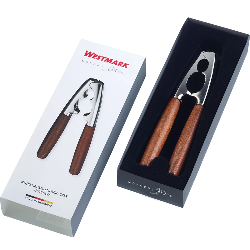 Westmark Nussknacker »ESTETICO« Monopol Edition, poliert, mit edlen Holzgriffen - #1680-3380