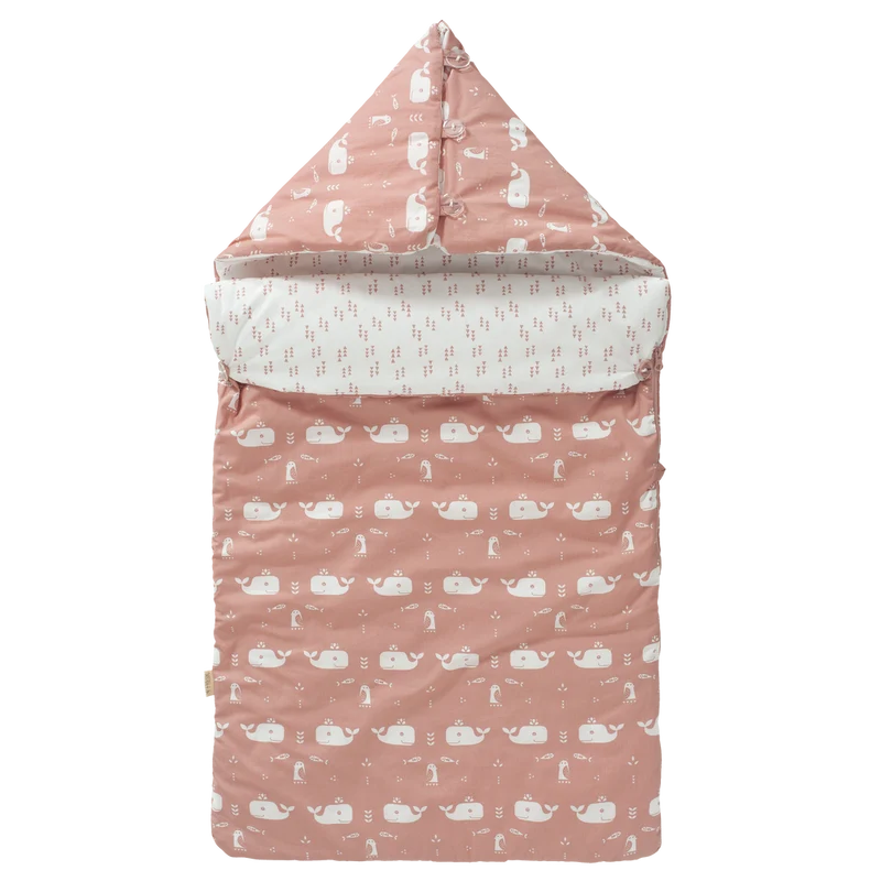 Reiseschlafsack - Wal Rosé