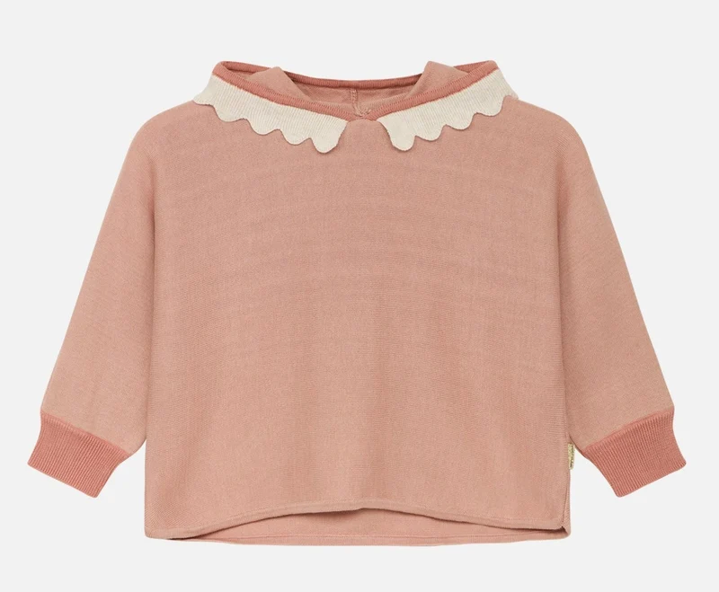 Hust and Claire Poncho Poppy Desert Red