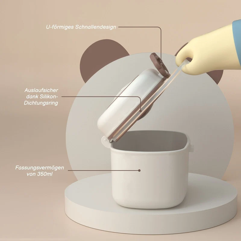 Baby-Milchpulverbox Milchpulverspender Aufbewahrungsbox Lebensmittelbox Behälter