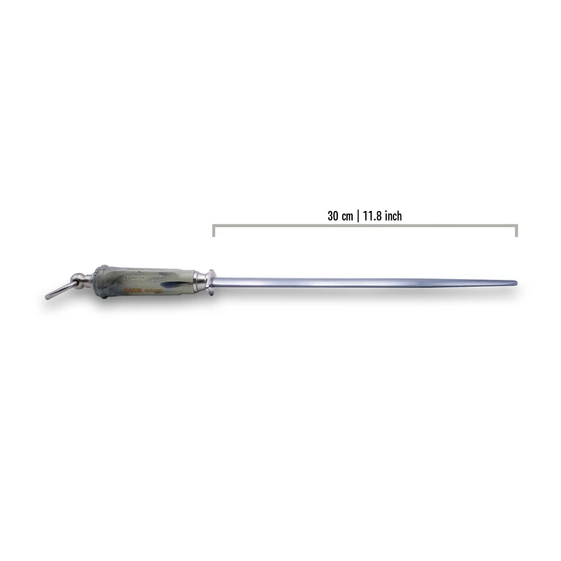Dick MICRO ovaler 30 cm Wetzstahl mit Superfeinzug - #75003-30