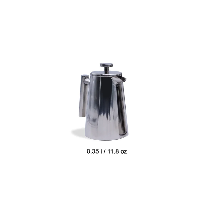 Weis Pressfilterkanne FRENCH PRESS, Edelstahl, doppelwandig
