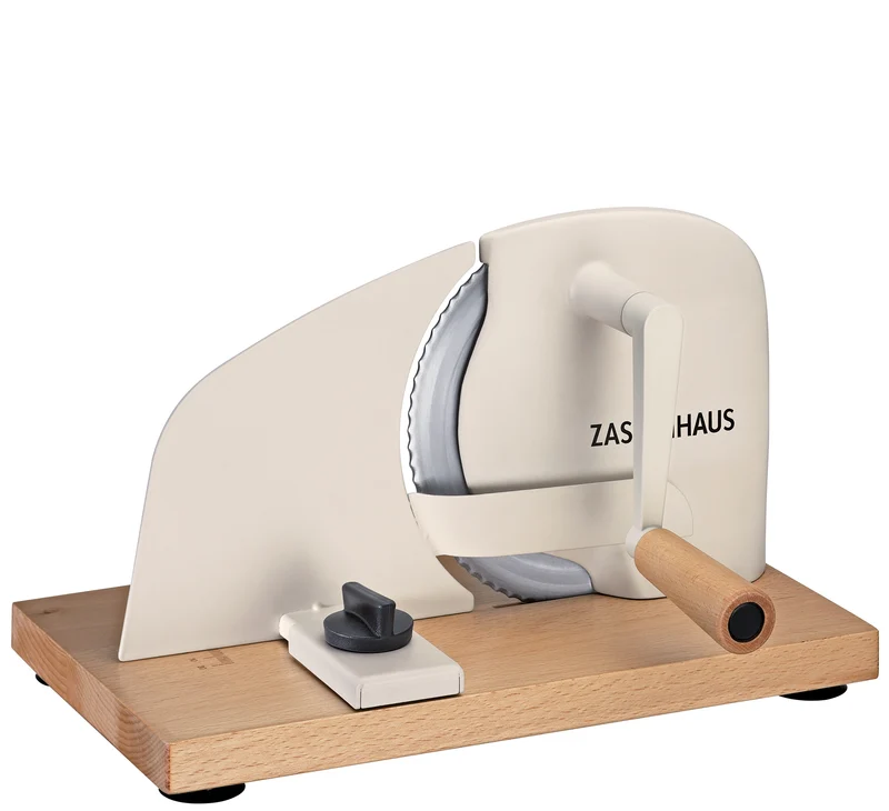 ZASSENHAUS Brotschneidemaschine PURE - Manuelle Brotschneidemaschine mit Solinger Rundmesser