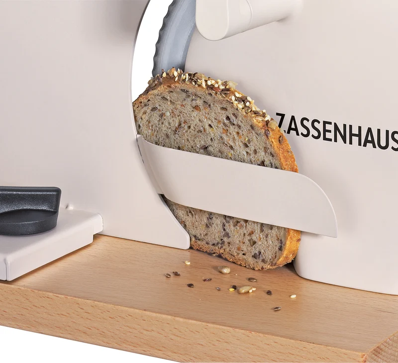 ZASSENHAUS Brotschneidemaschine PURE - Manuelle Brotschneidemaschine mit Solinger Rundmesser