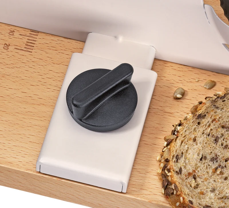 ZASSENHAUS Brotschneidemaschine PURE - Manuelle Brotschneidemaschine mit Solinger Rundmesser