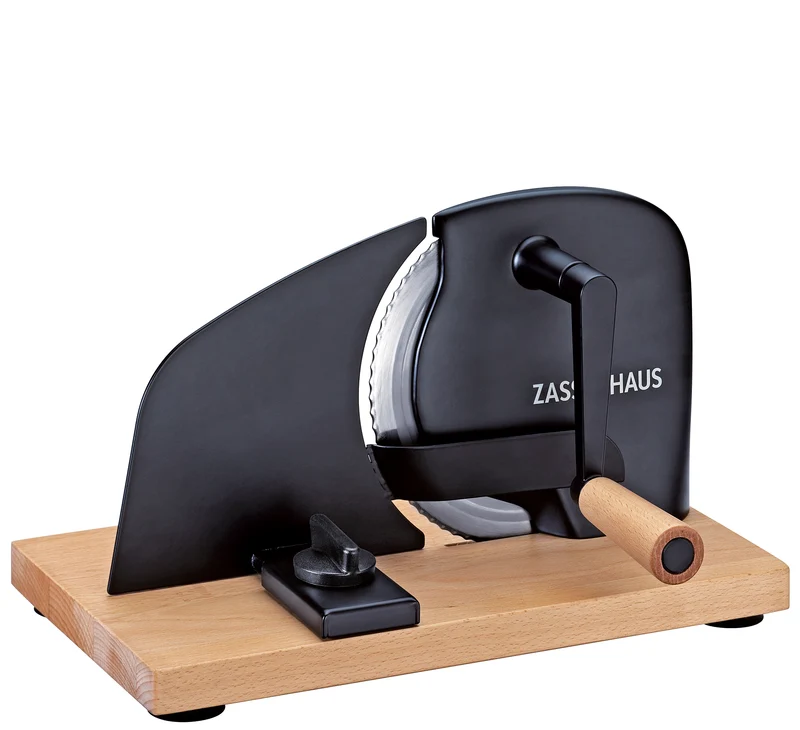 ZASSENHAUS Brotschneidemaschine PURE - Manuelle Brotschneidemaschine mit Solinger Rundmesser