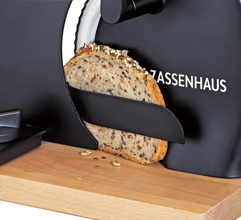 ZASSENHAUS Brotschneidemaschine PURE - Manuelle Brotschneidemaschine mit Solinger Rundmesser