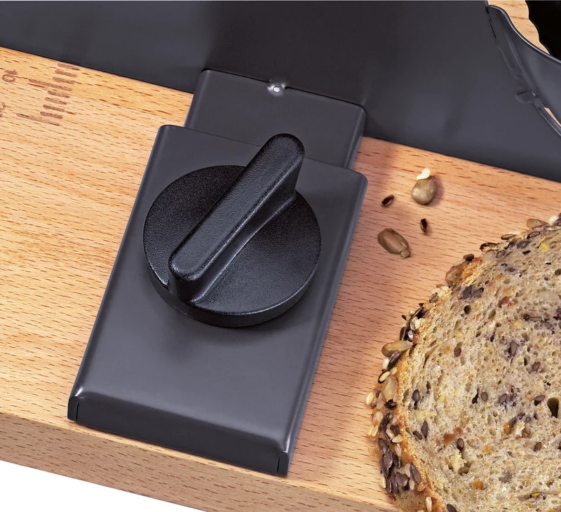 ZASSENHAUS Brotschneidemaschine PURE - Manuelle Brotschneidemaschine mit Solinger Rundmesser