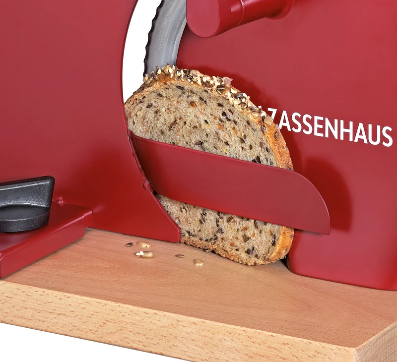 ZASSENHAUS Brotschneidemaschine PURE - Manuelle Brotschneidemaschine mit Solinger Rundmesser