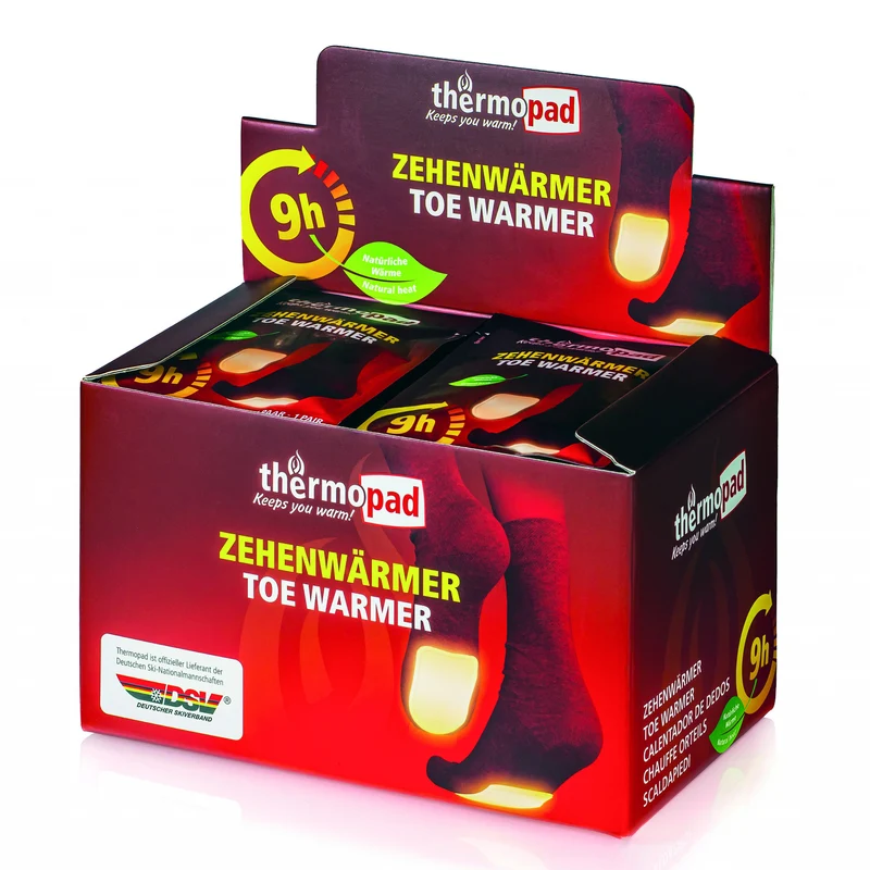 Thermopad Zehenwärmer - 9,5 × 7 cm, 8–9 h
