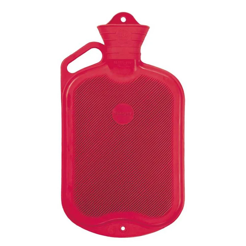 Wärmflasche Naturgummi 2L mit Griff