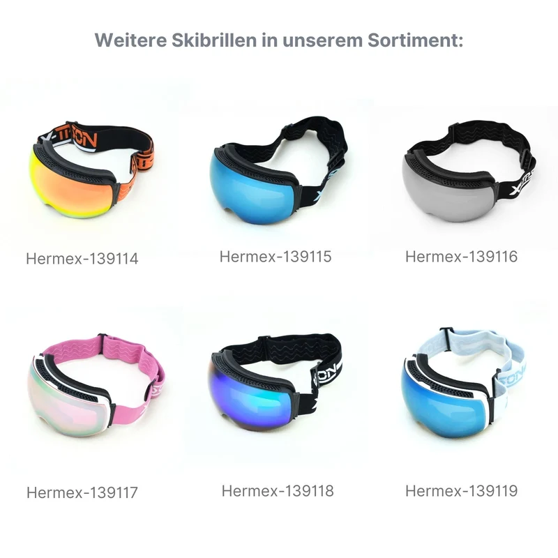 Wechselglas für magnetische Skibrille Ersatzglas Snowboardbrillenglas Skibrillenglas