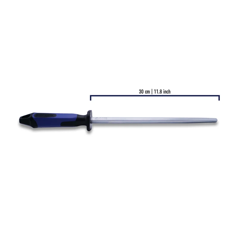 Dick COMBI Wetzstahl 25 cm, Vierkant, Feinzug + Poliert - #73882-25