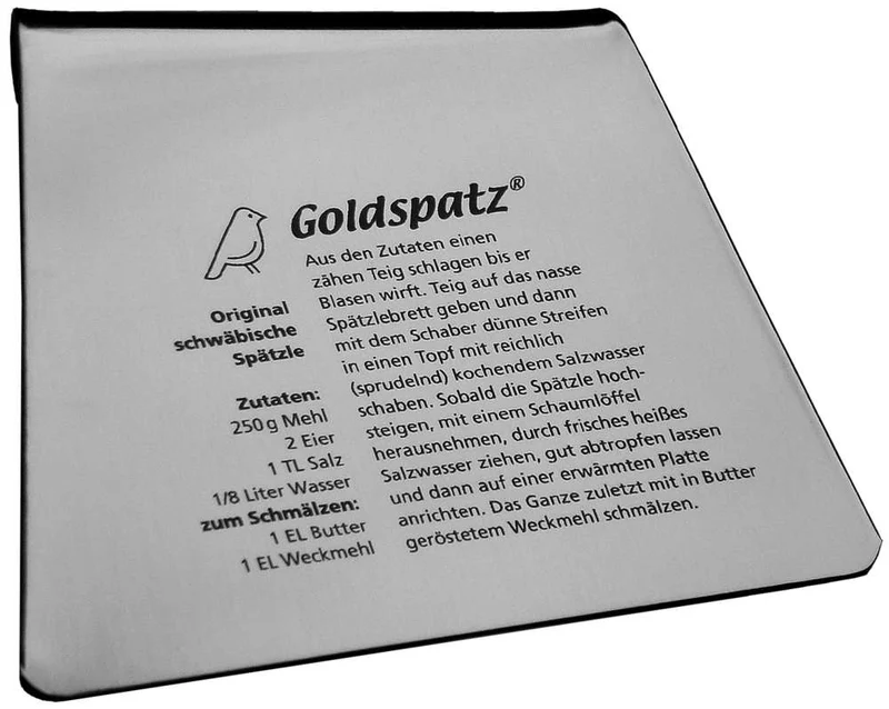 Goldspatz Spätzleschaber, Edelstahl