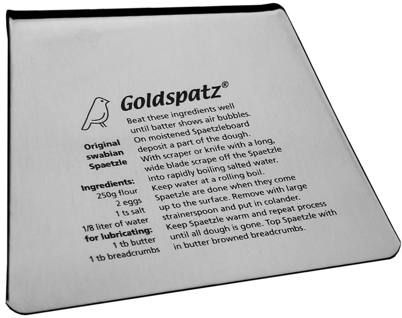 Goldspatz Spätzleschaber, Edelstahl