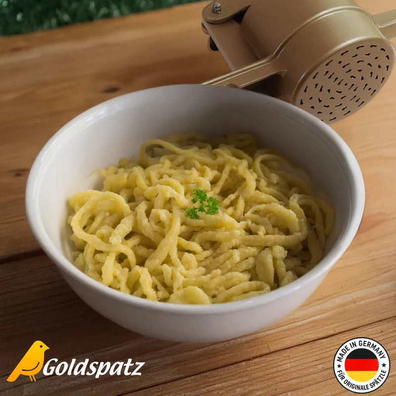 Goldspatz Spätzlepresse, Spülmaschinenfest