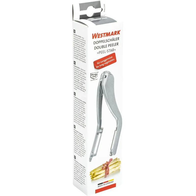 Westmark Gemüse- und Doppelschäler »PEEL-STAR« Aluminium - #6050-2260