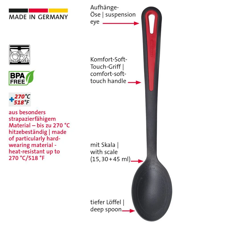 Westmark Brat- u. Gemüselöffel »Gallant Plus«, mit ovaler Laffe - #2961-2275