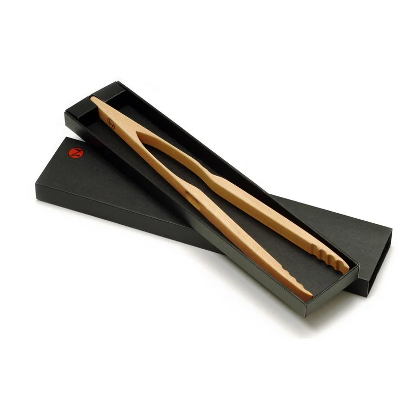 Zetzsche Grillzange, Buche, in Geschenkbox