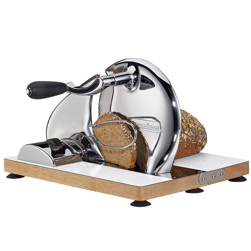 Zassenhaus Brotschneidemaschine VINTAGE, Chrom - #072006