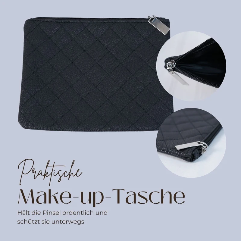 20er-Set Schminkpinsel Kosmetik-Pinsel Schminkzubehör Make-Up-Pinsel