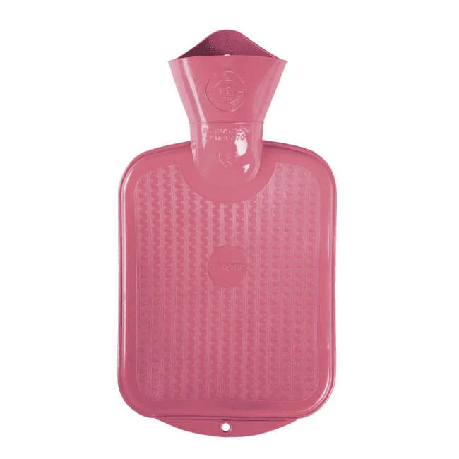 Wärmflasche Gummi 0,8 Liter speziell für Kinder