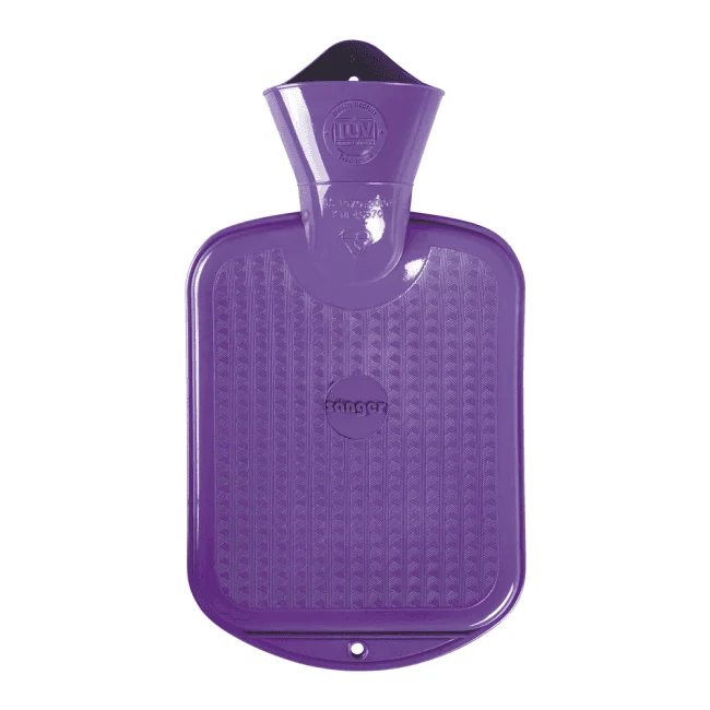 Wärmflasche Gummi 0,8 Liter speziell für Kinder