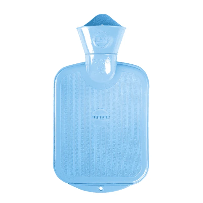 Wärmflasche Gummi 0,8 Liter speziell für Kinder