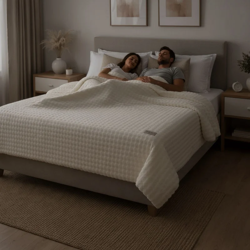 Kuscheldecke Bettdecke Winterdecke Steppdecke Flauschdecke Decke