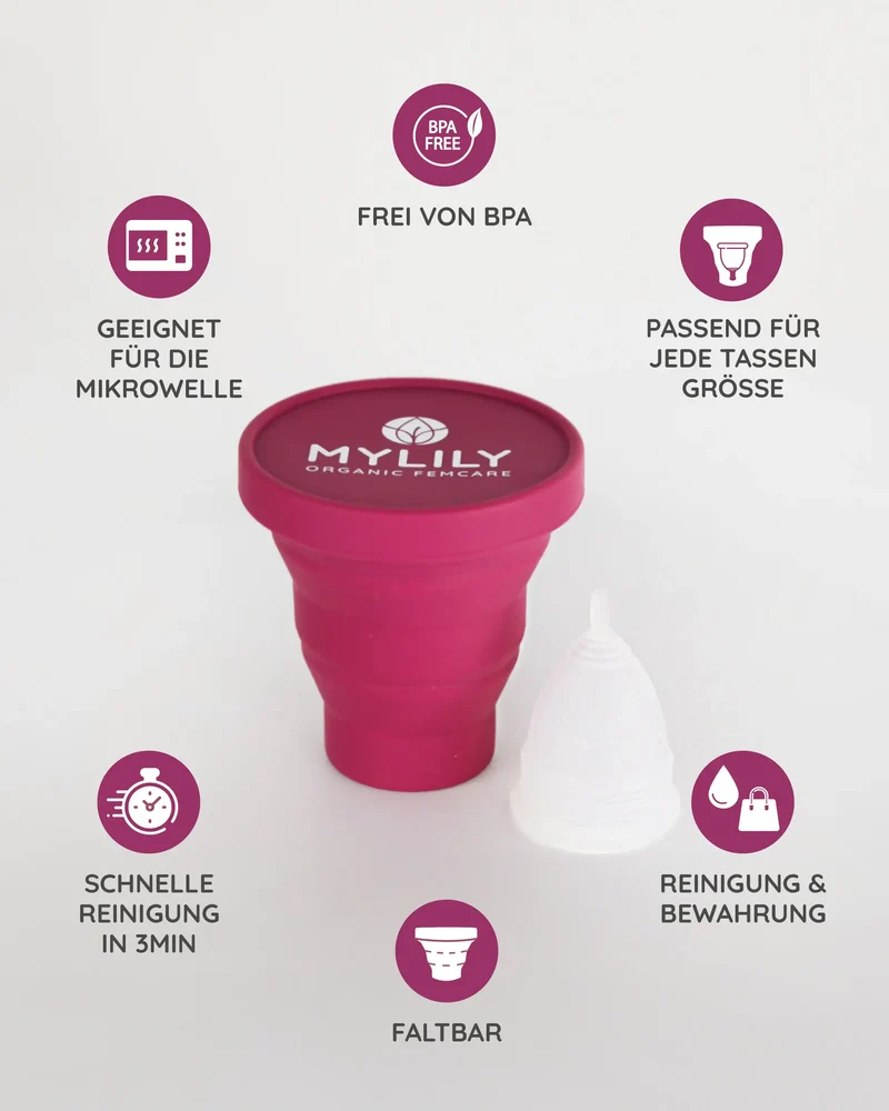 Bundle Menstruationstasse & Case | Beere