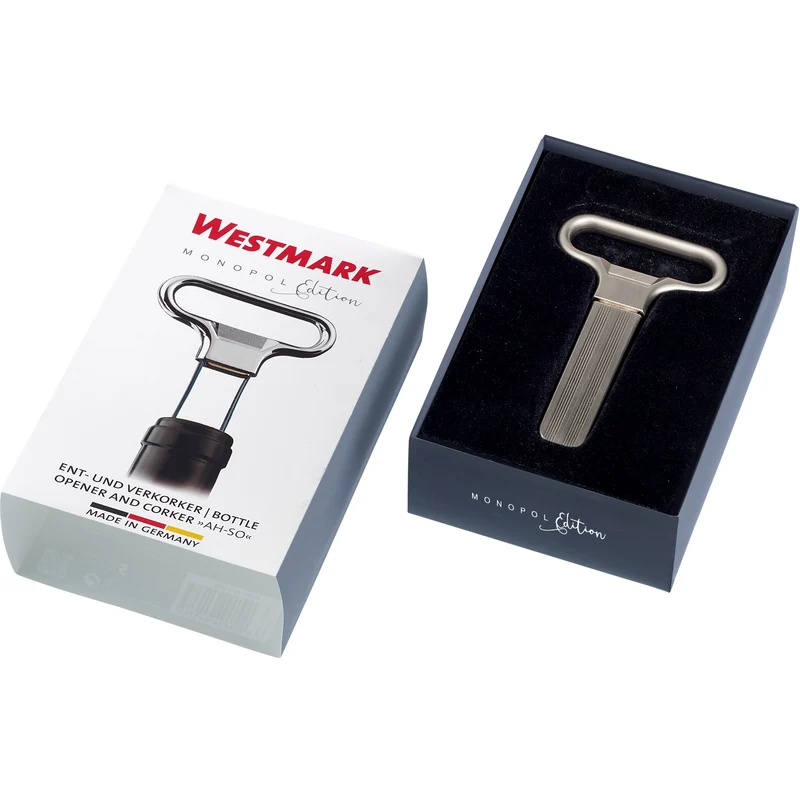 Westmark Monopol Edition Ent- und Verkorker »AH-SO«, edelmattiert - #6285-3380